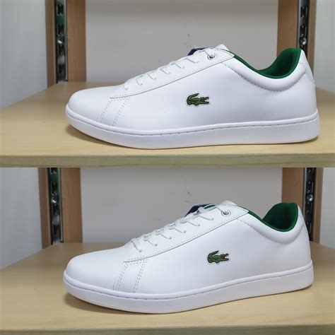 lacoste shoes original vs fake|how to see original lacoste.